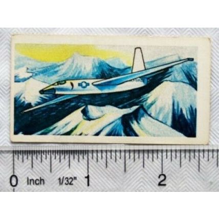 Lyons Maid Famous Aircraft card No. 35 Lockheed U-2