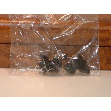 New Women’s Small Black African Shape Earrings