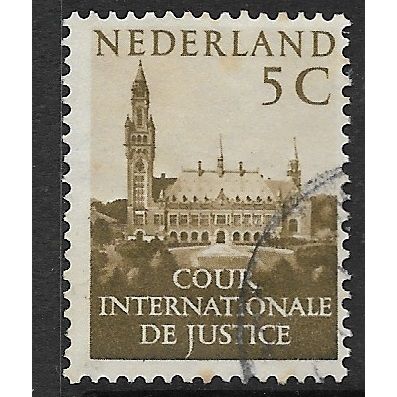 1951/1953 NVPH D30 - cancelled - INT. COURT OF JUSTICE
