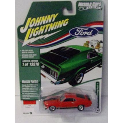 JOHNNY LIGHTNING ' 1970 FORD MUSTANG Mach 1 ' orange ( 2022)