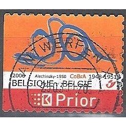 Belgique 2006 Michel 3615BDL O Cote (2008) 1.60 € CoBrA Alechinsky Nouvelle peau