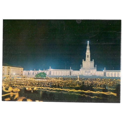 FATIMA, Candlelight procession .. unused postcard vintage. =