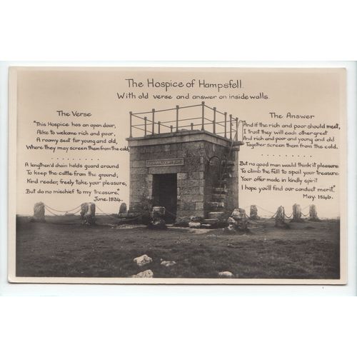 The Hospice of Hampsfell Postcard Nr Grange-over-Sands Cumbria