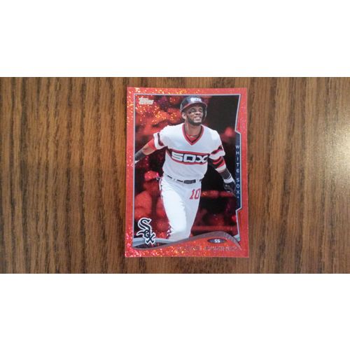 2014 Topps Red Hot Foil Card # 308 Alexei Ramirez Mint (9) Chicago White Sox