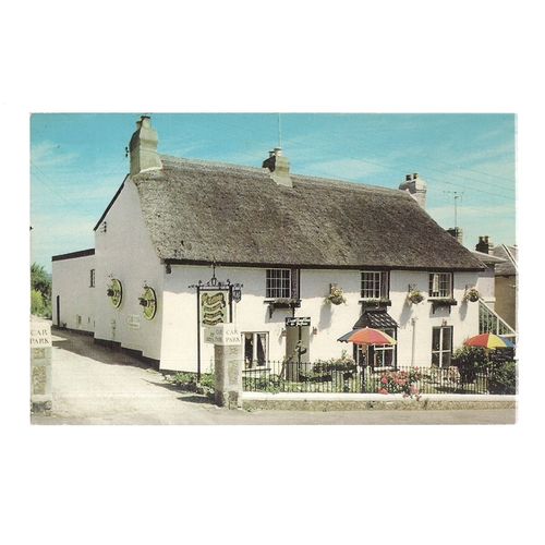 THE COTTAGE, CHARMOUTH unused vintage postcard =