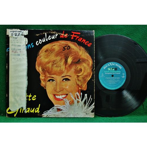 Yvette Giraud - Chansons Couleur de France - PC 1045 - EX+