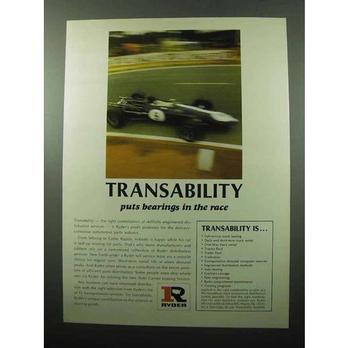 1969 Ryder Transportation Services Ad - Transability