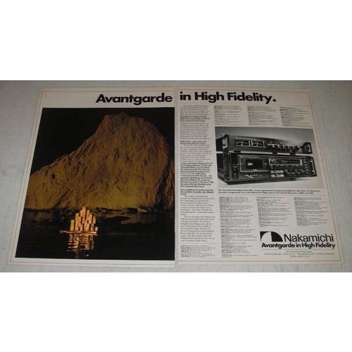 1979 Nakamichi Cassette Deck 680 Ad - in German