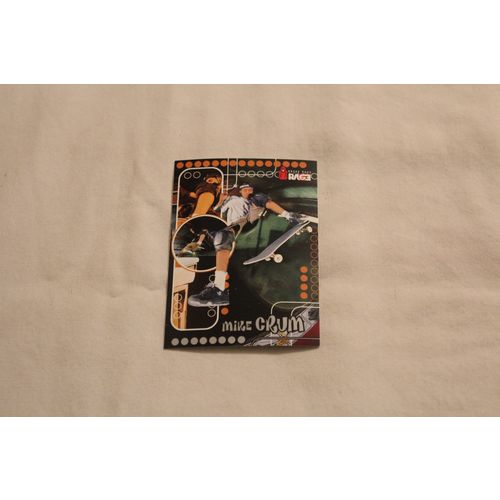Mike Crum 2000 Press Pass Rage STICKER-STICK-IT
