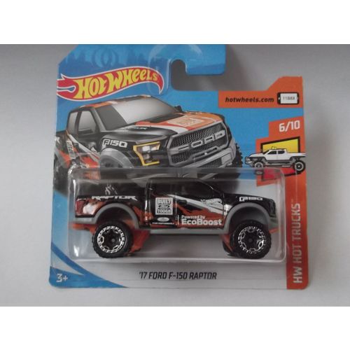 hotwheels 17 ford f-150 raptor Eco boost (black) boxed good condition