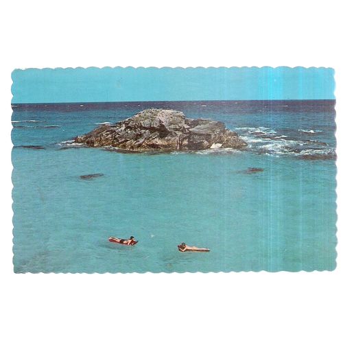 SOUTH SHORE, BERMUDA, WEST INDIES, used postcard.1973 pm =