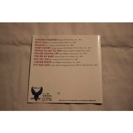 Roy Orbison 5" CD Album-THE ORIGINAL