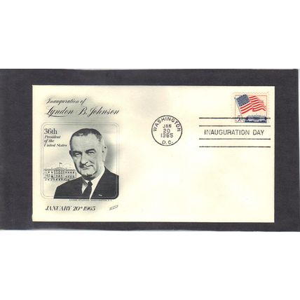 Event Fleetwood 1208 Johnson Inauguration (Cachet-U/A) CV42762