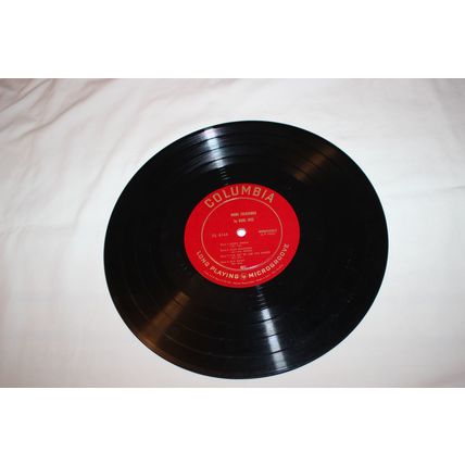 Burl Ives 10" LP with Original Cover-MORE FOLK SONS BY BURL IVES