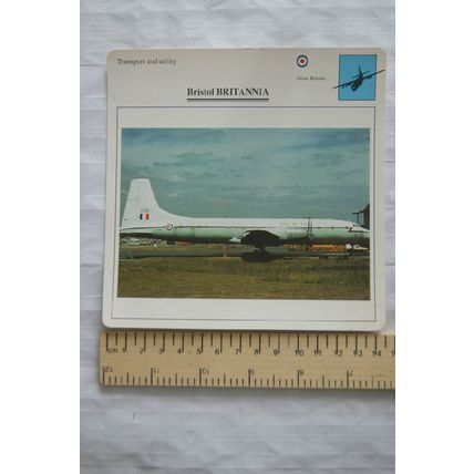 Bristol Britannia - GB - Transport & Utility - Collectors Club Card