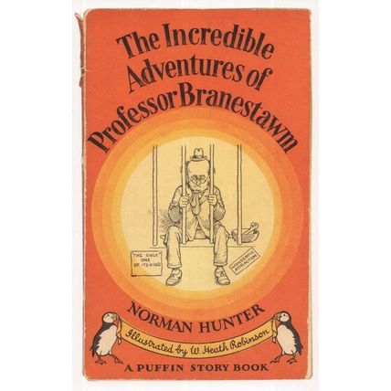 Incredible Adventures Of Professor Branestawn 1946 Puffin Book Postcard