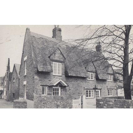 Church Street Nether Heyford Northampton Postcard