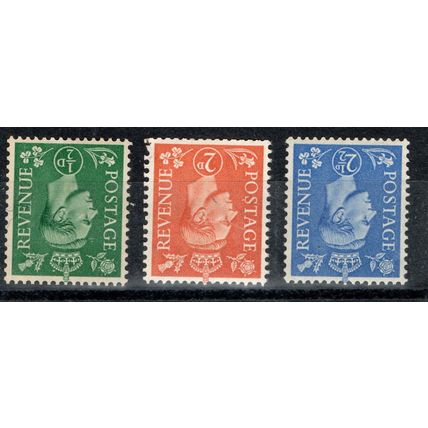 Sg485wi - 488wi - 489wi inverted watermark p.o. fresh set mint never hinged (SC)