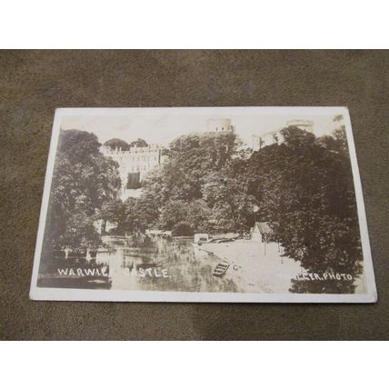 1913 fr Twigger Postcard - Warwick Castle scene