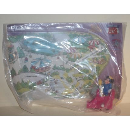 1991 Burger King Disney World Celebration Mickey Mouse & Track Mint in Package