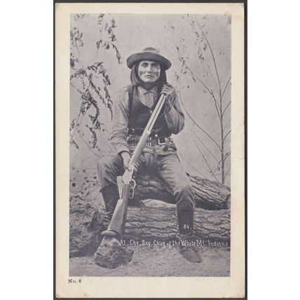 Alchesay, Chief of the White Mountain Indians, c.1905 - Postcard