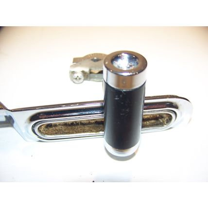 1964 CHRYSLER IMPERIAL RH DOOR LATCH HANDLE LEVER & BEZEL OEM #2080114