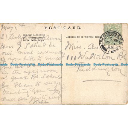 R092046 Mansion House. 1909