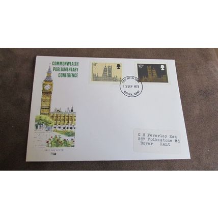 Philart 1973 GB FDC Cover - Commonwealth Parliamentary Conference - Dover Kent