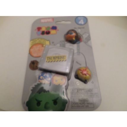 Marvel - Tsum Tsum - 2 packs of 3 - Daredevil/Falcon/Ms.Marvel/Nova + 2 Mystery