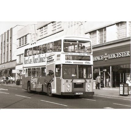 Black & White Photograph of Brighton Corporation Transport - C718 NCD
