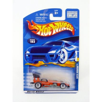 Hot Wheels Super Modified #183 Orange Die-Cast Car 2001