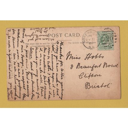 Greenwich - Royal Naval College Gateway - Postally Used - Greenwich S.O May 1906