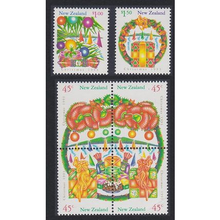 New Zealand Christmas 6v 1993 MNH SG#1746-1751 Sc#1164-1169