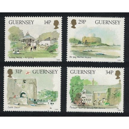 Guernsey Museums 4v 1986 MNH SG#377-380