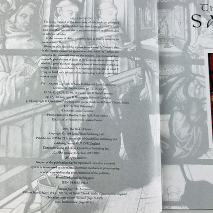 The Book Of Saints by Lesley Whiteside Hardcover Book