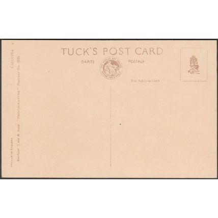 Victoria Memorial, Calcutta, c.1930s - Tuck's Postcard