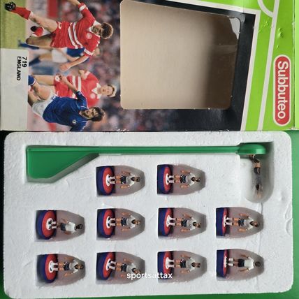 Subbuteo LW Team ENGLAND #719 Correct Label Box