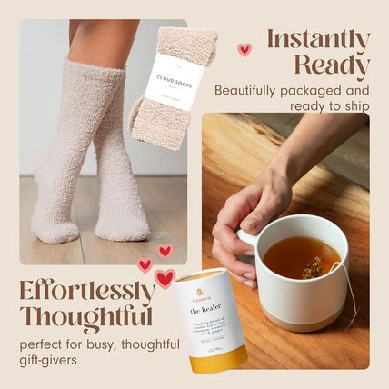 Unboxme Get Well Gift Box - USDA Organic Get Well Soon Self Care Package for Wom