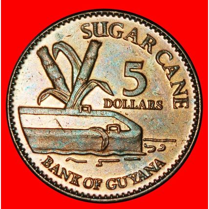 Ⰶ GREAT BRITAIN (1996-2022):GUYANA★5 DOLLARS 2012 DISCOVERY★LOW START★NO RESERVE