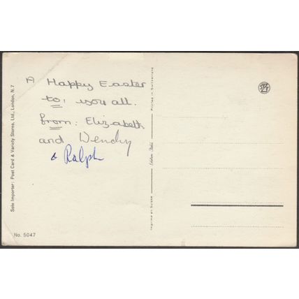 Happy Easter, c.1950s - Edition Stehli Postcard