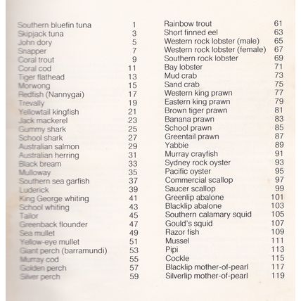 Commercial Fish Of Australia by Peter Pownall. Ref: B2415
