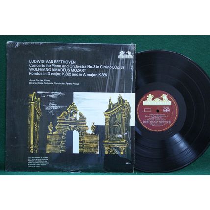 Annie Fischer/Fricsay-Beethoven: Concerto/Mozart: Rondos - 89 513 - EX-