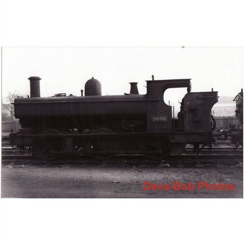 Railway Photo GWR 2021 2092 SWINDON 1955 Great Western 0-6-0PT Loco