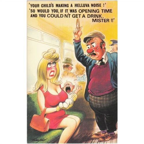 Artist Taylor Comic Card "Purse" Comic Postcard (C1042)
