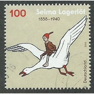 GER 2008 100c 'SELMA LAGERLOEF' FINE USED (EBID48-610)
