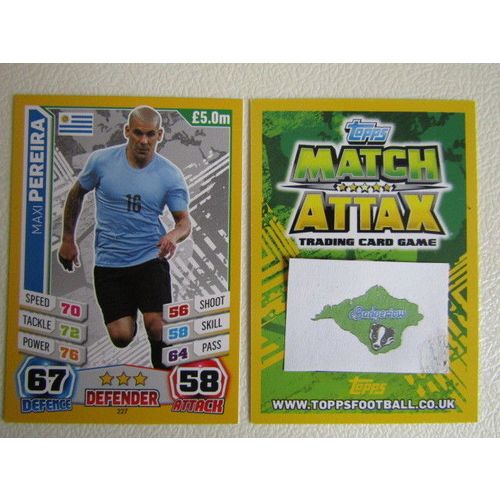 Match Attax 2014 Brasil World Cup Football Cards132-139 G Variants (EB2)