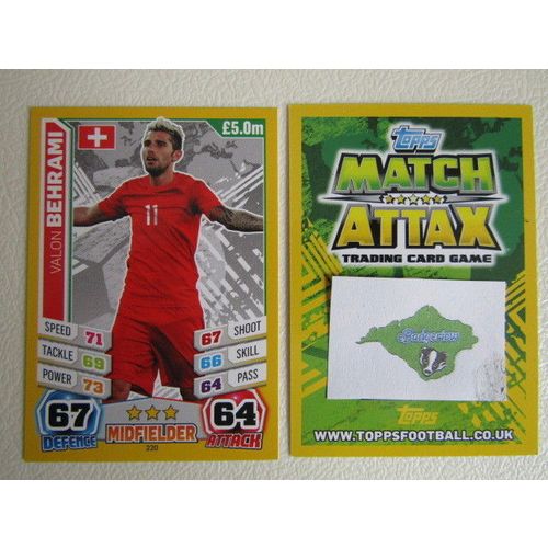 Match Attax 2014 Brasil World Cup Football Cards132-139 G Variants (EB2)
