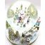 Winter Wonderland Snow Globe Glitter with Santa & Snowman 17 CM Christmas Gift