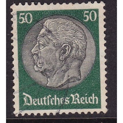 Germany 1934 Von Hindenburg 50pf Fine Used SG 506b VGC