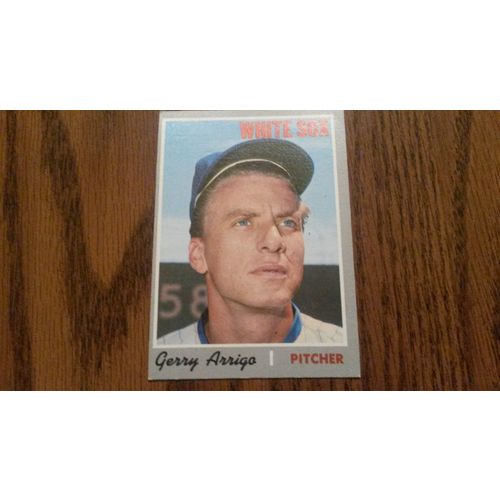 1970 Topps Card # 274 Gerry Arrigo Excellent (5) Chicago White Sox